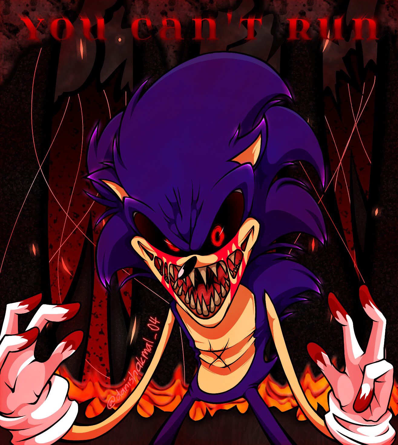 My goofy take on Sonic.EXE : r/sonicexes