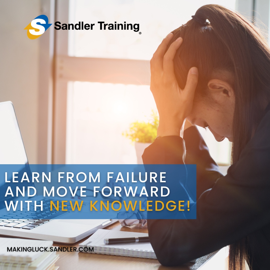 timothygoering's tweet photo. No matter where we are in our careers, we must learn to embrace failure. Everyone will fail at some point – it's a critical part of the learning process! Learn from that failure and move forward with new knowledge. #makingluckinc #salestraining #motivation #quote #motivationa... https://t.co/Na6FHD1Xux