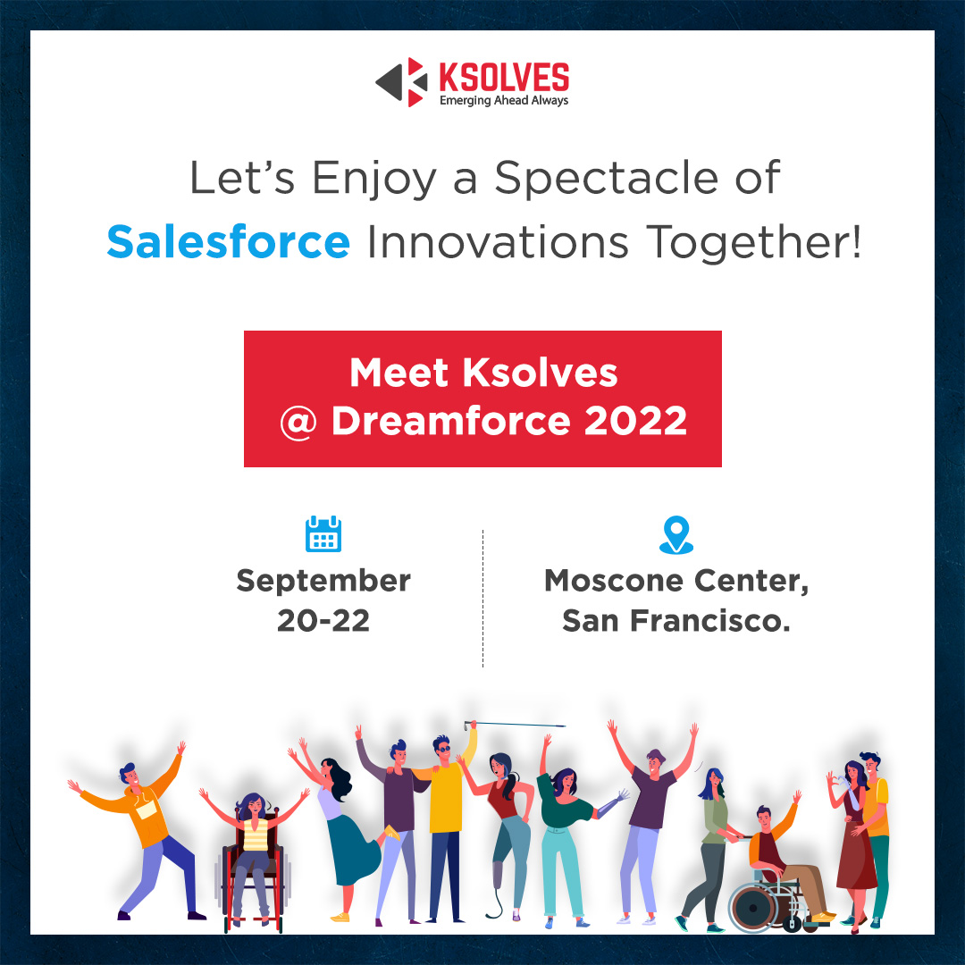 _Ksolves's tweet photo. We’re excited to announce that next month we’ll be attending #dreamforce2022 to discuss transformative success stories of Salesforce.
Join us at the Largest Annual Salesforce Event.
#KsolvesAtDreamforce22 #Dreamforce2022 #DF22 #SFDC #DreamforceConference #DF2022 #Ksolves https://t.co/E1yDQHgpKQ