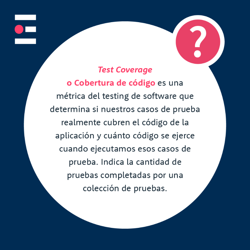 SentrioVSM's tweet photo. La cobertura de prueba es un indicador importante en las pruebas de software en términos de calidad y eficacia 💻✅. Conoce más sobre este concepto aquí ⬇️
#métricassoftware #softwaretesting #qa #qualityassurance #testingdesoftware