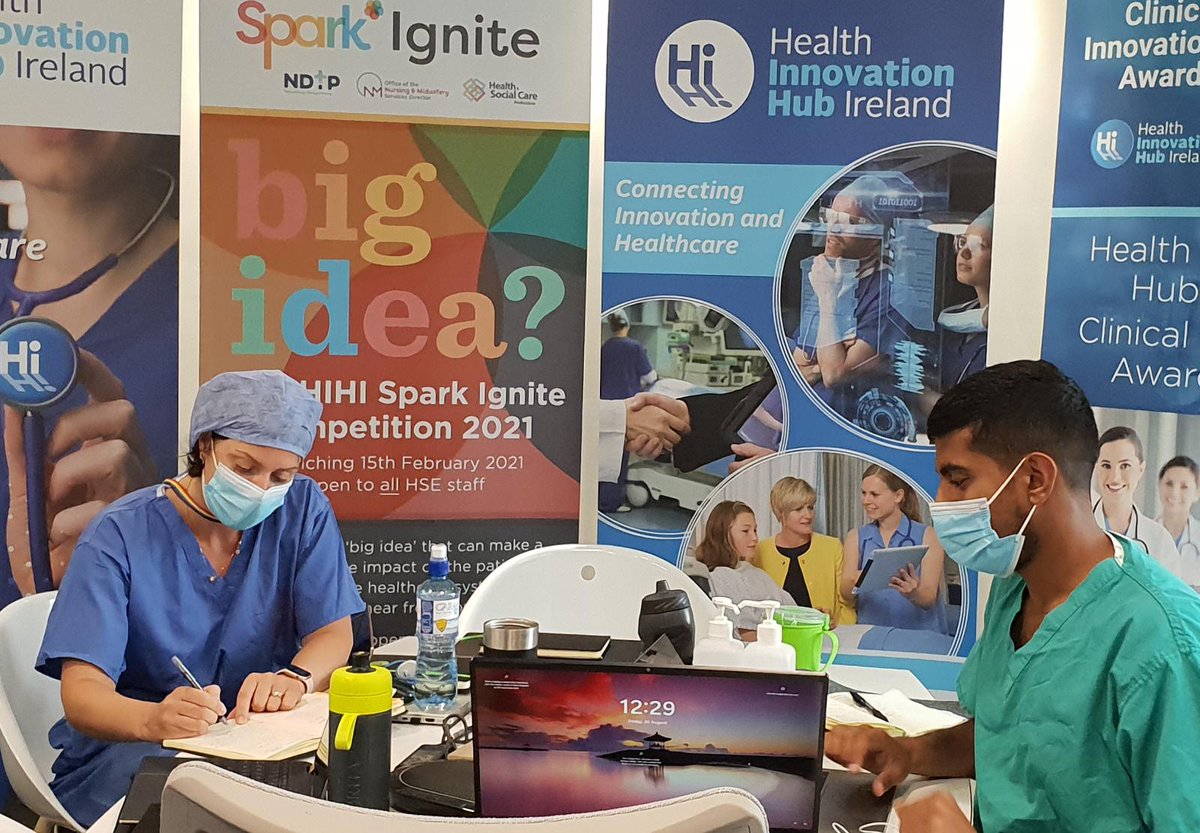 InsightInnovat1's tweet photo. Day 2 of clinical observations as part of the #bioinnovate bootcamp. The teams are observing and identifying unmet needs. It's great to be using @HIHIreland as a base! #biodesign #medtech @nuigalway @BioInnovate_Ire https://t.co/hyrg8fVVMB