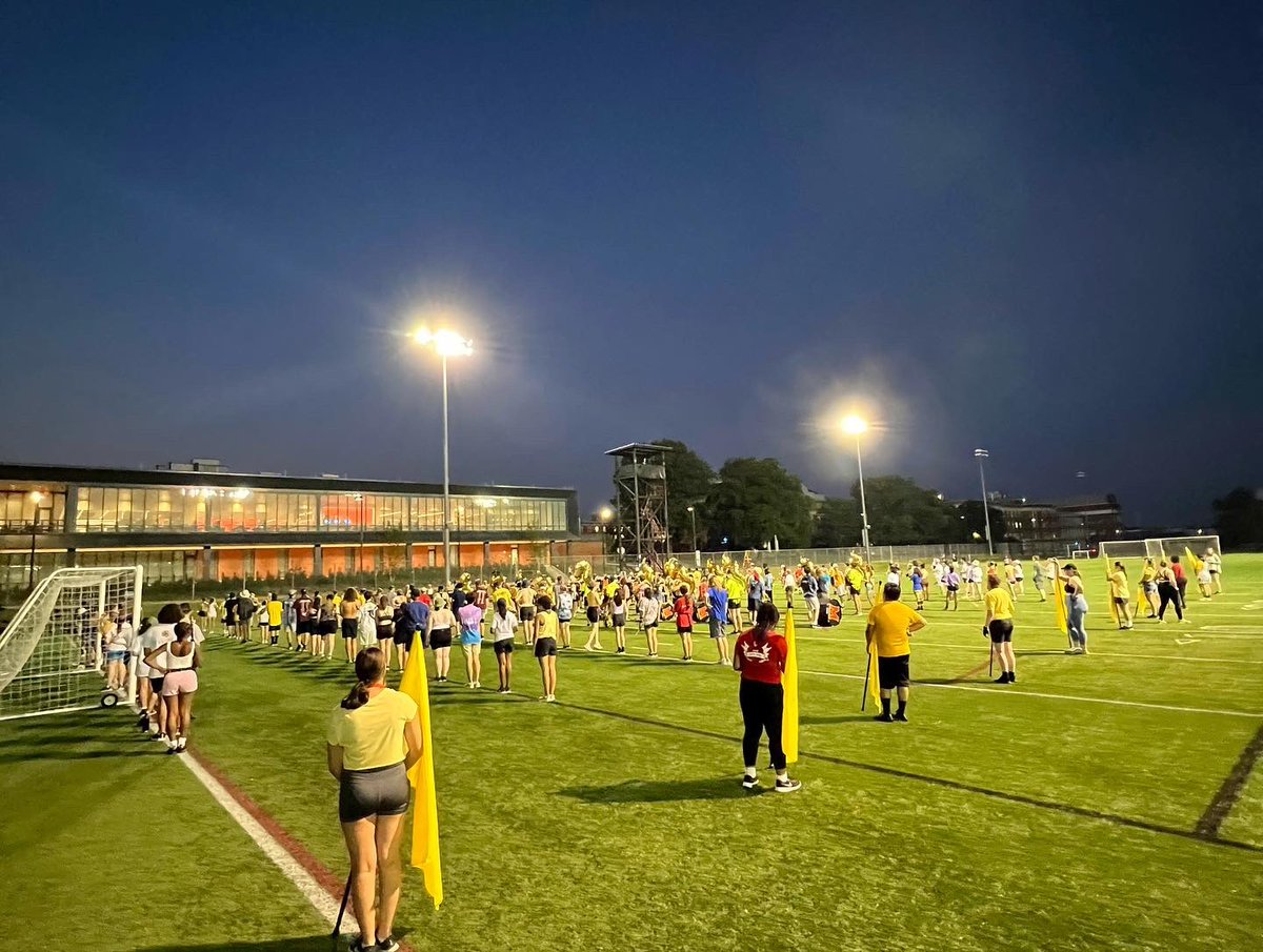 Only two full days left of early week! Thank you to UMBAO for providing dinner yesterday! Come watch our season preview event tonight at 7pm at Maryland Stadium to see all the progress we’ve made this week.

ter.ps/supportmsom

#collegemarchingband #marchingband