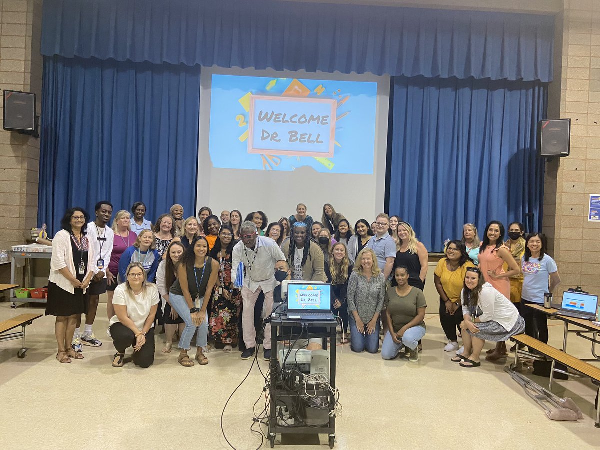 We had the pleasure of hearing from Dr. Bell as he motivated us to focus on our goals and to keep our vision for the school year! <a href="/PrincipalDWA/">David W. Adams,</a> <a href="/counselorFRES/">Diyana Sanders-G</a>