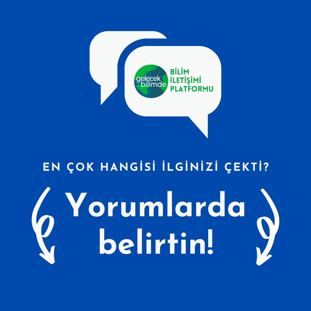 gelecekbilimde's tweet photo. Bilimde Bu Hafta Neler Oldu?
İşte başlıklar, gelin birlikte bakalım ve yorumlarda buluşalım.
15 Ağustos - 21 Ağustos
#parçacıkfiziği #CERN #tılsımkuark #COVID19 #iklimdeğişikliği #duyular #güneşenerjisi https://t.co/GKtLUKIT3C