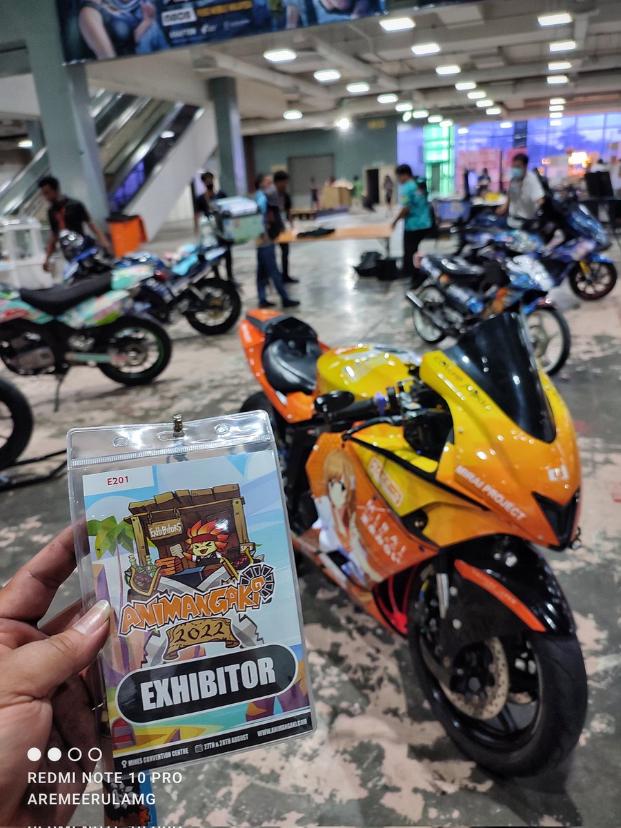 AreMeerulAMG's tweet photo. see you guys tomorrow ๐โ๐ปโจโจ
#Animangaki
#Animangaki2022 #MalaysianItashaMovement
#MiraiProject #DannyChoo #CultureJapan #SmartDoll #MiraiMillenium https://t.co/WG62CEX1e9