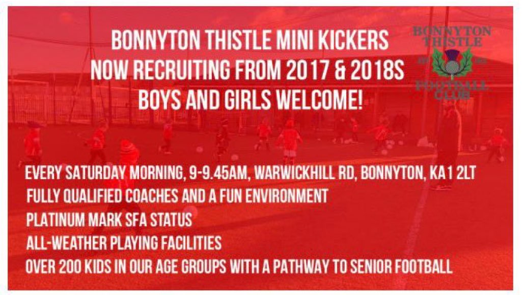 Bonnyton Thistle FC tweet media