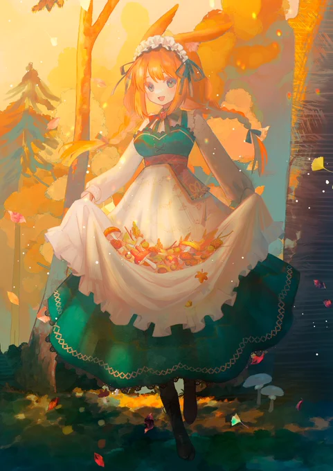 ファンタジーな絵をぜひ見ていってください#8月の終わりにあなたの作品見せてください 