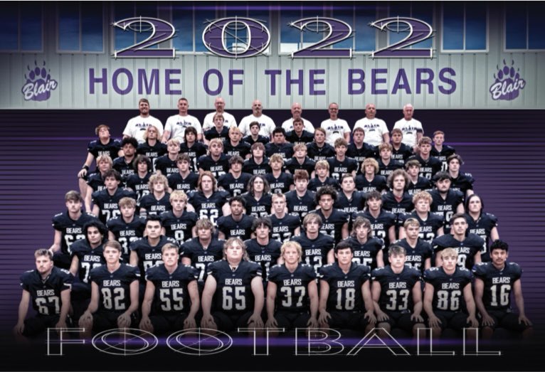 BlairFootball's tweet photo. It’s GAME DAY!!

The #BlairBears host Plattsmouth tonight. 

7:00 Kick

@BHSBlair @EntPubSports https://t.co/xm8NbR3bBk