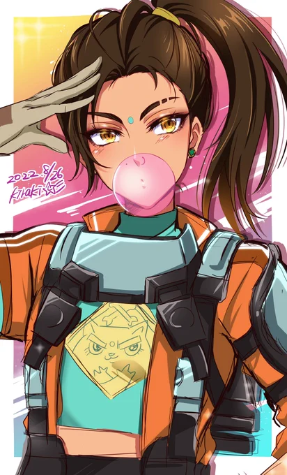 ランパートBIG LOVE #ApexLegends #ApexLegendsFanart #rampart 