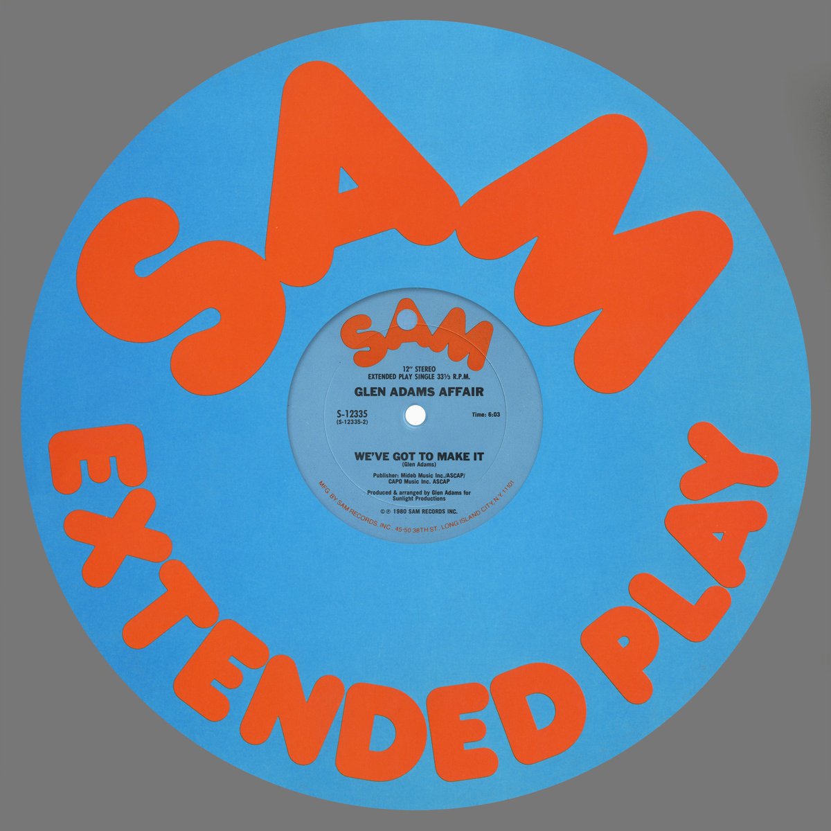 DemonMusicGroup's tweet photo. Bank holiday vibes with #GlenAdamsAffair 'We've Got To Make It' released in 1980 on #SamRecords!
https://t.co/6cHNy7EYNq
#NewMusicFriday #disco #Funk #soul https://t.co/12ustMgDjP