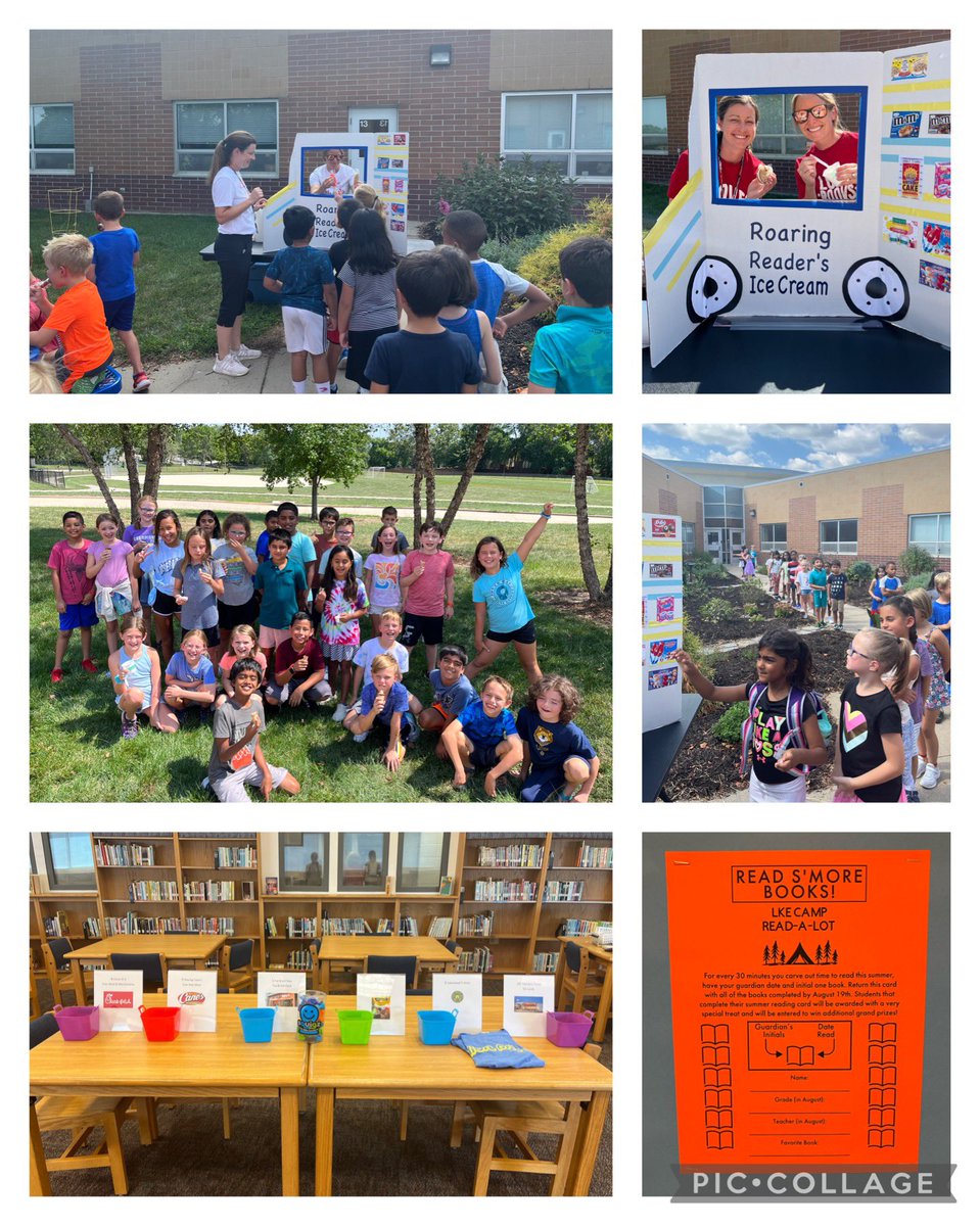 LKELionsLibrary's tweet photo. This week we celebrated over 130 of our LKE students who completed their summer reading challenge! #RoaringReaders @bvlibraries @LKELionsBV https://t.co/e0GB0gxsKZ