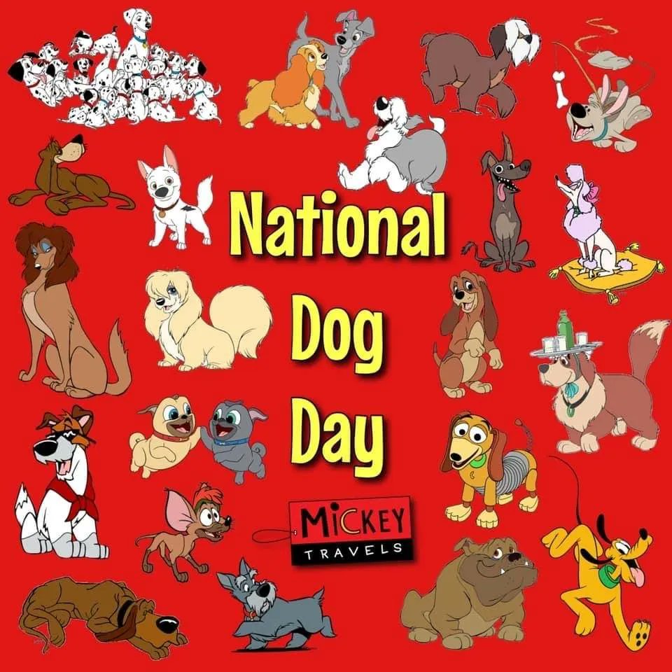 NicholeMcKune's tweet photo. Happy Dog Day
Who's your favorite #Disney #dog?
https://t.co/if0UbSiMiD
#disneyvacation #nationaldogday #traveltips #vacationhelp #vacation #momandbeyondtravels #iplanthemagic #howtodisney #letsgotodisney #disneyworld #wdw https://t.co/yTNTYKTbWt