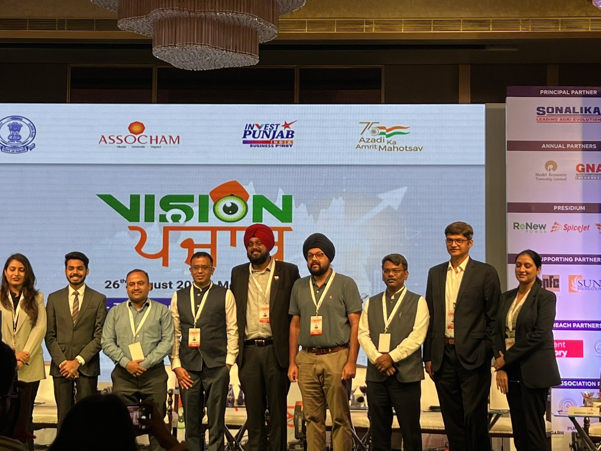 Great session and initiative by <a href="/invest_punjab/">Invest Punjab</a> We all must come together to create an eco-system that facilitates growth <a href="/simarpreeths/">Simarpreet Singh</a> <a href="/hartekgroup/">Hartek Group</a> #visionpunjab 

#growth #punjab #hartek