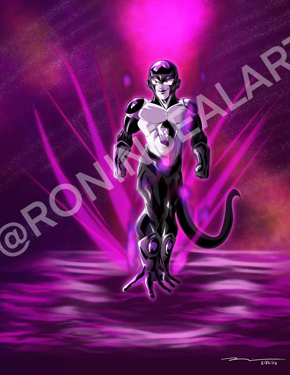 RoninSealArt's tweet photo. Frieza: Black #DragonBallSuperSuperHero #DragonBallSuper #Frieza #cooler #DOKKANBATTLE https://t.co/ityZeCSihU