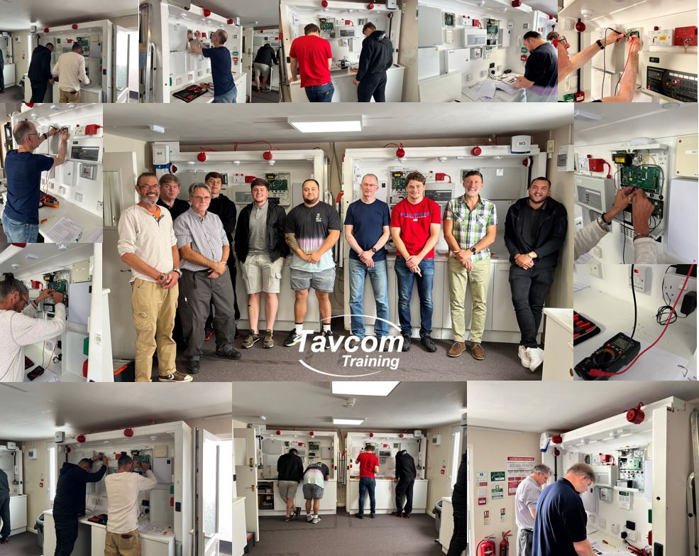 Last day of the August Practical Intruder Alarm Installation BTEC Level 3 Course with this fantastic group of guys tavcom.com/course/practic…