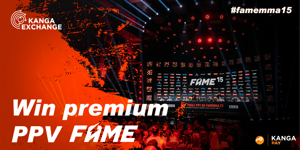 KangaExchange's tweet photo. Want to win premium PPV for today's #famemma15 fight night?⚡️🥊🤠
1. Follow @famemmaio and retweet this post
2. Write in comments your opinion about #famemma15 using only emojis and tag FAME's twitter. 
⏱You have 90 minutes - starting now! 
There are 10 codes to get.
Let's go!🔥 https://t.co/5ozrKiWcno