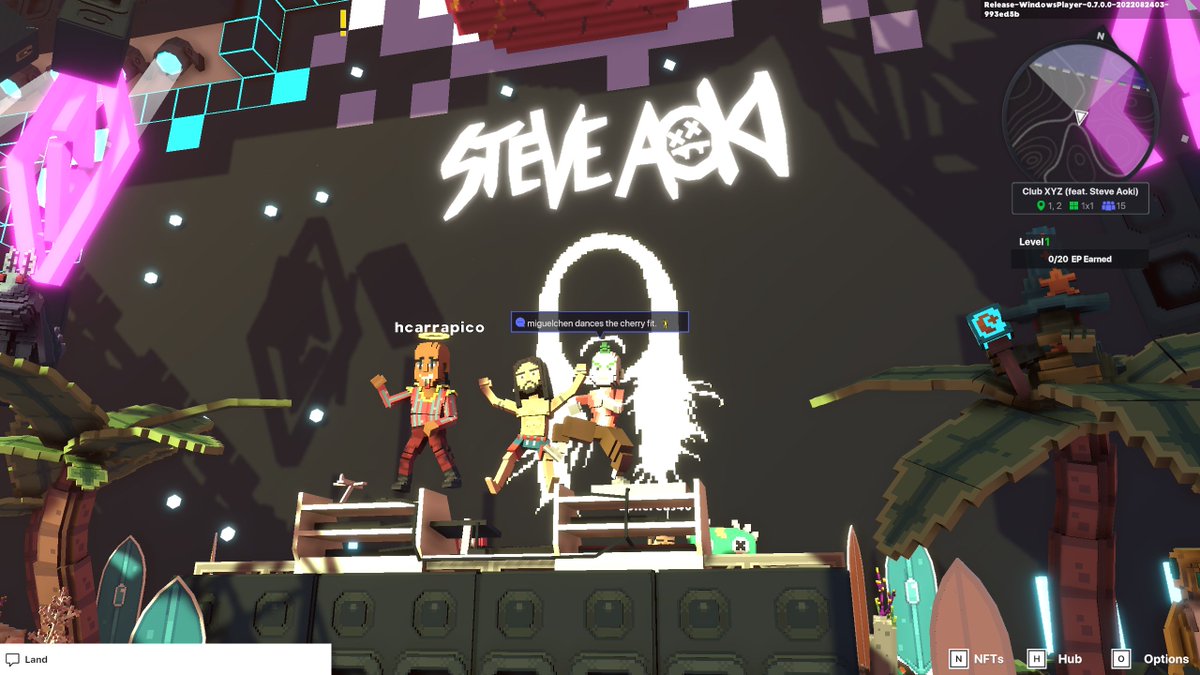 ItsMiguelChen's tweet photo. @TheSandboxGame @steveaoki I just participated in the #SandboxAlphaS3Giveaway for a chance to win 500 SAND! On stage with Steve Aoki, check out my screenshot below!
👇

I MET DJ STEVE AOKI
 
#SteveAoki
#SandboxAlphaS3 
#SandboxAlphaS3Giveaway https://t.co/7BejAxihBa