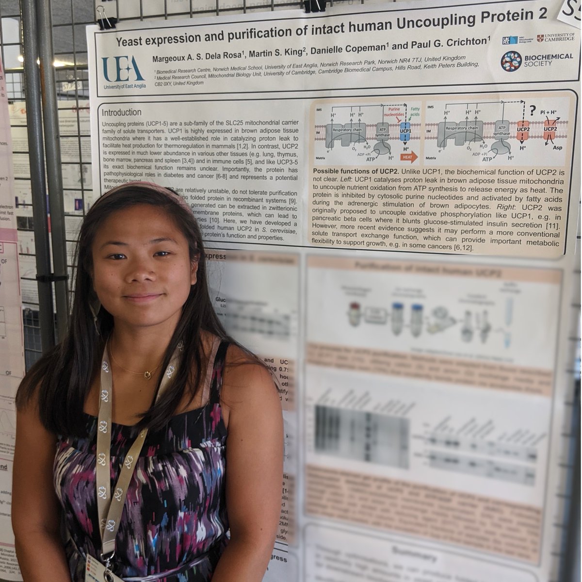 margeoux_dr's tweet photo. Very grateful I had the opportunity to present my work at #ebec2022 with @CrichtonLab in beautiful Aix-en-Provence! Such an enriching & invaluable experience!
Special thanks to @BiochemSoc for awarding me a travel grant to attend this in-person conference! @uniofeastanglia https://t.co/alGKXY9F6X