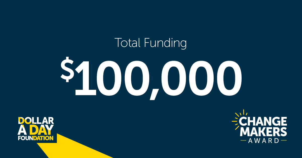 adollaradayfdn's tweet photo. 🌟Dollar A Day's Change Makers Award 🌟

Everything you need to know ⬇️

➡️12 Provincial &amp; Territorial awards of $5000
➡️1 National award of $40,000
➡️Total funding of $100,000

Nominate a program in your own backyard today:
https://t.co/ddURdwyxrH https://t.co/QjQNk3tln8