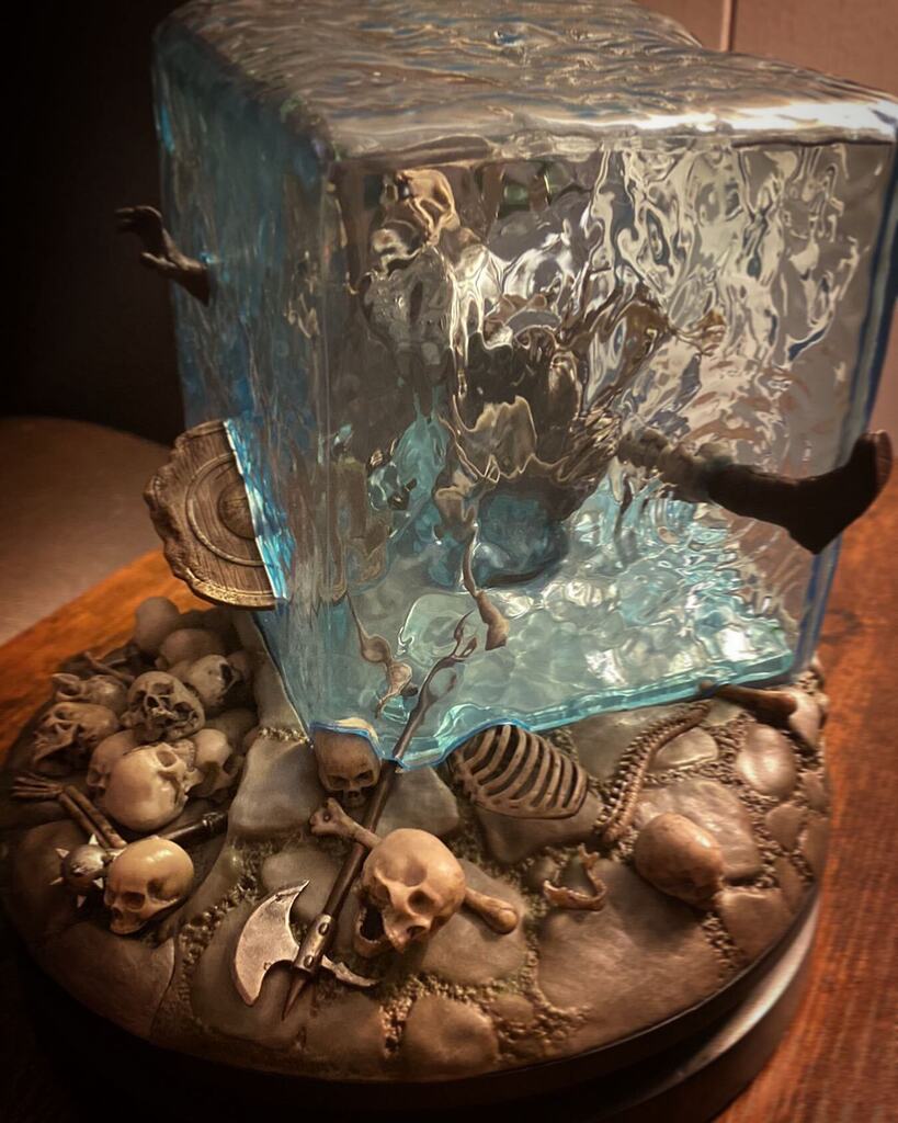 SMC3Pod's tweet photo. Every D&D fan needs their own Gelatinous Cube. This Modern Icons statue is fantastic. Great for my work desk!
.
.
.
#dnd #dungeonsanddragons #e #rpg #ttrpg #fantasy #d #dice #tabletopgames #art #dungeonmaster #criticalrole #dndcharacter #tabletop #dndar… https://t.co/PrxIYSJXPc https://t.co/T5P0H54p3f