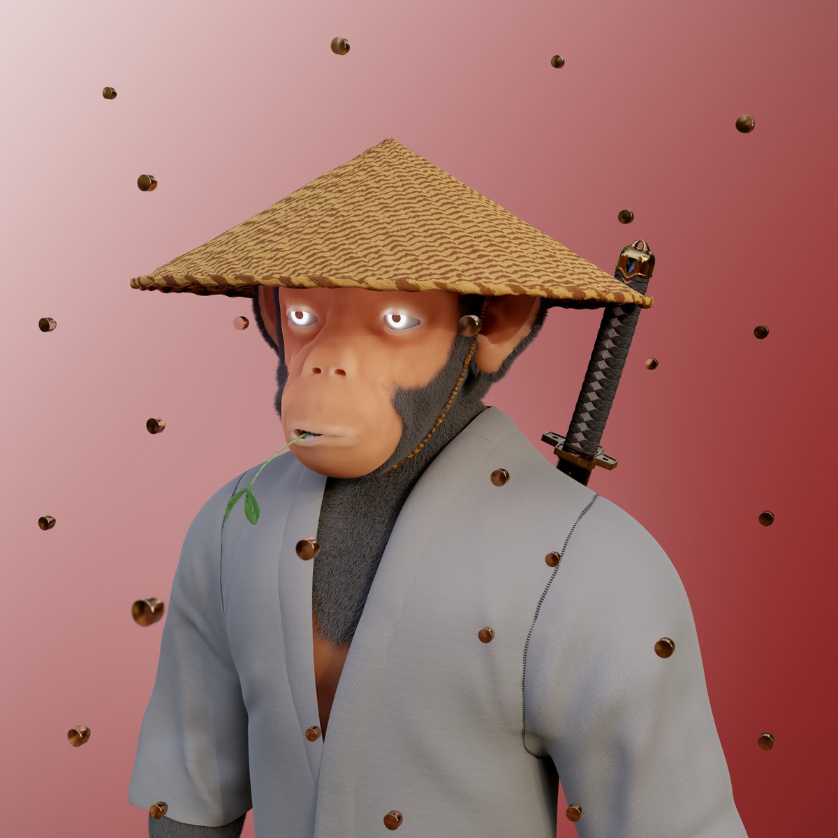 Apelanche's tweet photo. We have a new warrior in the ape army now ⛩️

"私はクマが嫌いです"     🥷🗡️🐻

#Apelanche https://t.co/eVouCQj2nT