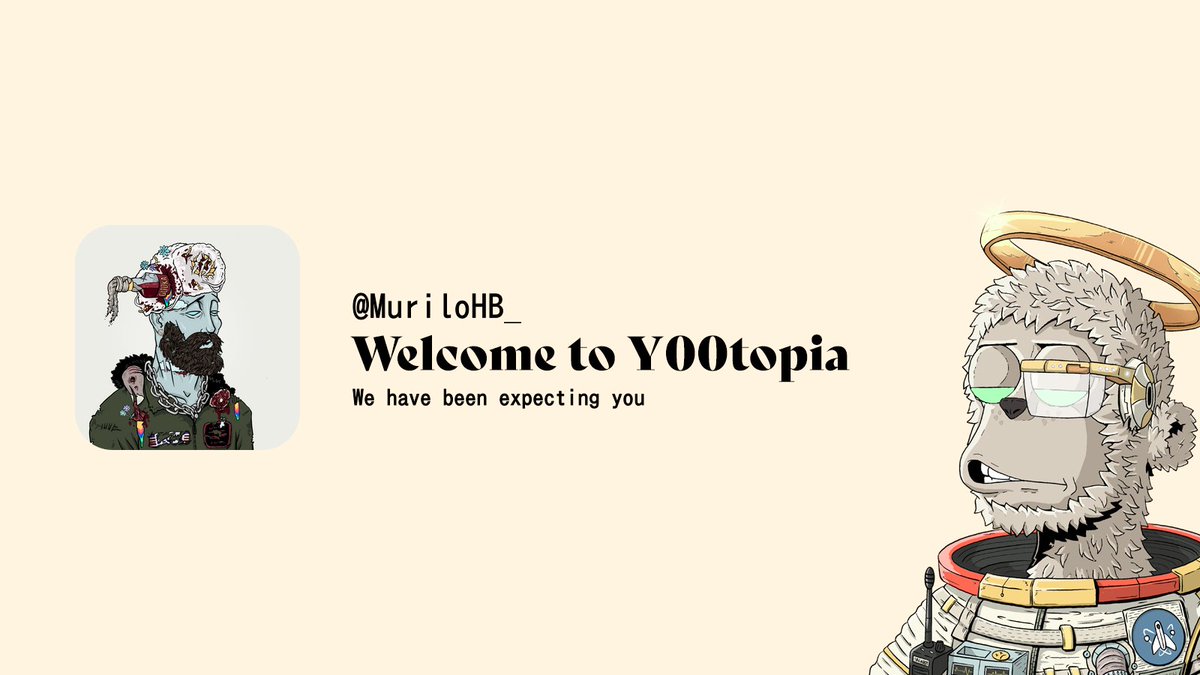 DeY00tList's tweet photo. Hello @MuriloHB_,

Your @y00tsNFT WL has been been approved! https://t.co/1sZmVD3YQ8