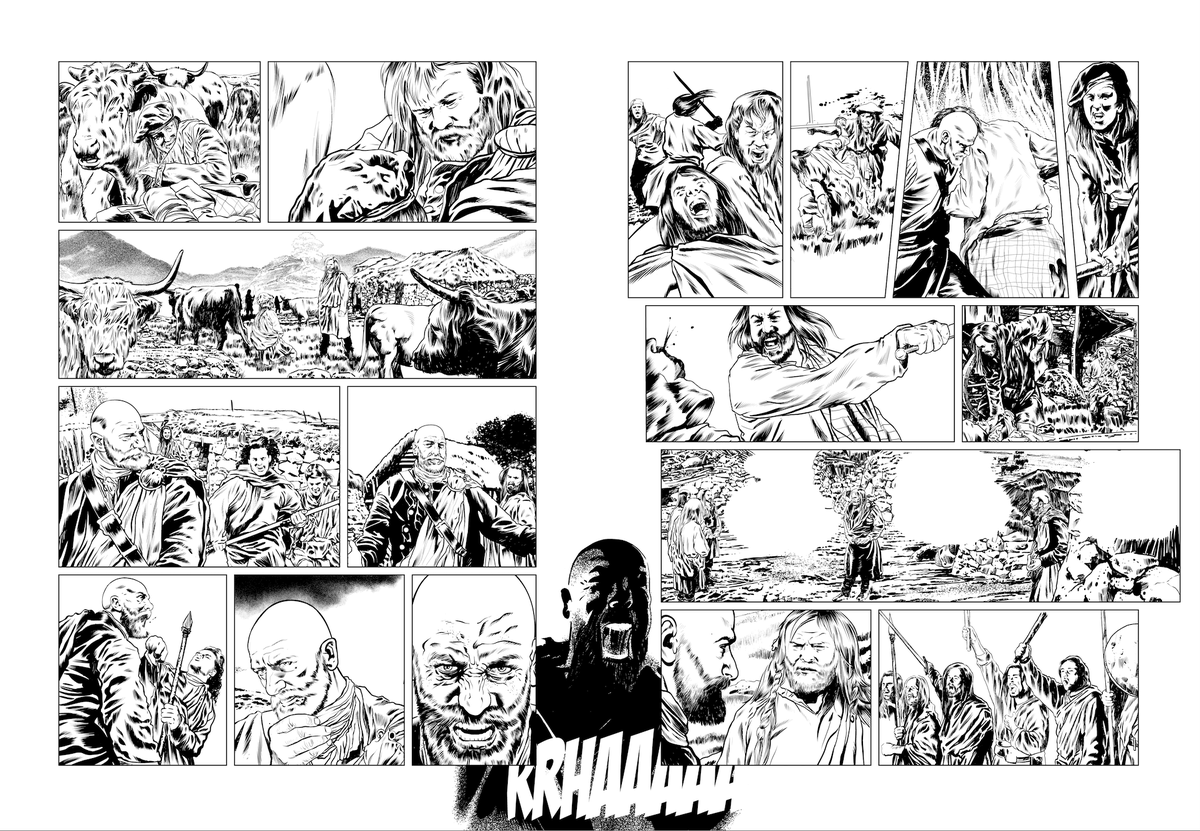 ⚔️ 🏹 ROB ROY - Le Vaurien des Highlands 🏹 ⚔️ 

Faites partie de l’histoire épique du guerrier écossais en aidant au financement du premier volume ! 🔥🔥

 fr.ulule.com/rob-roy-le-vau…

#kamiti #BD #Warrior #karltollet #Gihef