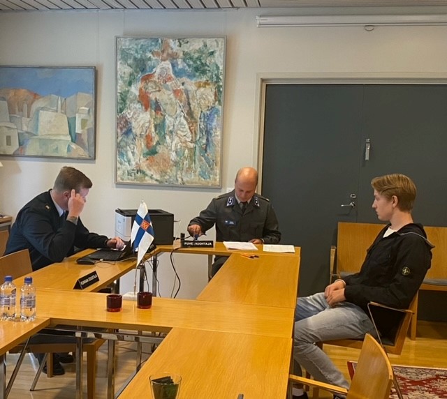 PorinPR's tweet photo. Kutsuntamme alkoivat viime viikolla. Tänään #kutsunnat järjestettiin Ahvenanmaalla, jossa kotiseutuoikeuden omaavat on vapautettu asevelvollisuuden suorittamisesta. #Maanpuolustustahto alueella on kuitenkin korkea ja #LSALTSTO tilaisuuteen osallistui paljon vapaaehtoisia.
#porpr https://t.co/paqFfwonZU