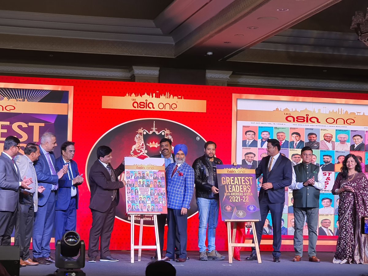 AaseyaIT's tweet photo. It was an wonderful evening at the AsiaOne Greatest Brand and Leaders Awards in New Delhi. #Aaseya was recognized with the “Asia’s Greatest Brands 2021-22” award and to add to our achievement, our CEO Pankaj Jain was felicitated as the “Global Asian of the Year 2021-22.” https://t.co/dmDslfIhQq