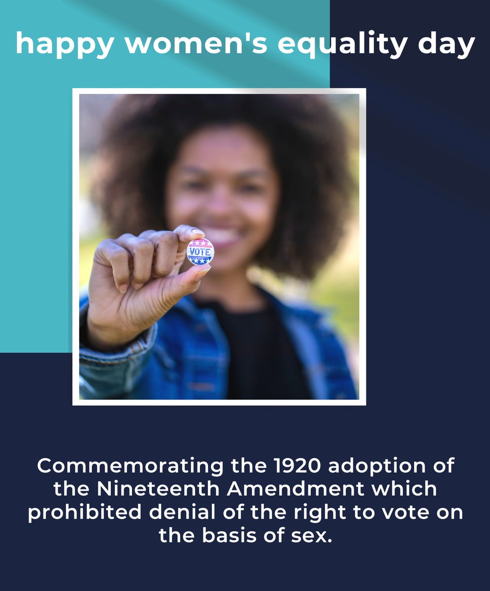 joycershulman's tweet photo. It is almost impossible to believe that both of my grandmothers were born years before they had a constitutional right to vote. How far we have come and how far we have to go. True equality will come at the time when we stop talking about it and fighting for it: when it just is. https://t.co/QtFPd9AYzU