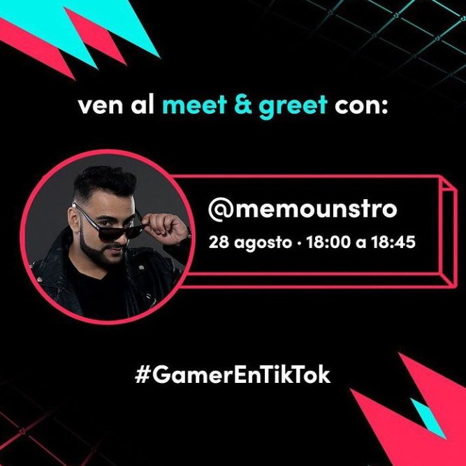 leykorn6669's tweet photo. #MOUNSTROS❣️❣️❣️
ESTAN LISTOS PARA VER A @Memounstro?
Estará presente en el #MEETANDGREET que organiza @TikTokLatAM en @ExpoSantaFeMx 
No se lo pueden perder😻😻😻
Link de información  https://t.co/sly9abspA5 https://t.co/KTRqyyyUUO