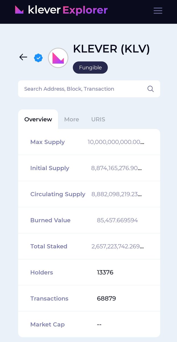 KSalavakumar's tweet photo. #KleverScan
💰Total Accounts 16,275 🏧
💰Total Transactions 114,473 💳
💰Total Stake $KLV 2,657,223,742
💰Total Stake $KFI 1,740,489
💰Total Burn #KLV 85,457 🔥
👉https://t.co/HHWHH1qyYP👈
#KleverChain #Klever #KleverExplorer https://t.co/JKcYHlxyIq