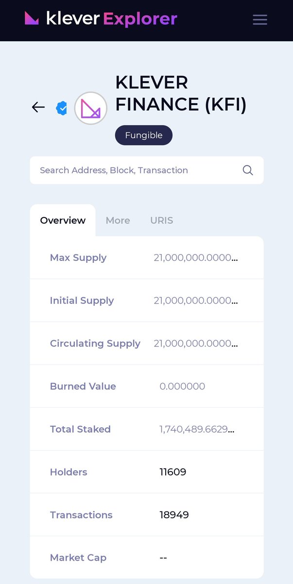 KSalavakumar's tweet photo. #KleverScan
💰Total Accounts 16,275 🏧
💰Total Transactions 114,473 💳
💰Total Stake $KLV 2,657,223,742
💰Total Stake $KFI 1,740,489
💰Total Burn #KLV 85,457 🔥
👉https://t.co/HHWHH1qyYP👈
#KleverChain #Klever #KleverExplorer https://t.co/JKcYHlxyIq