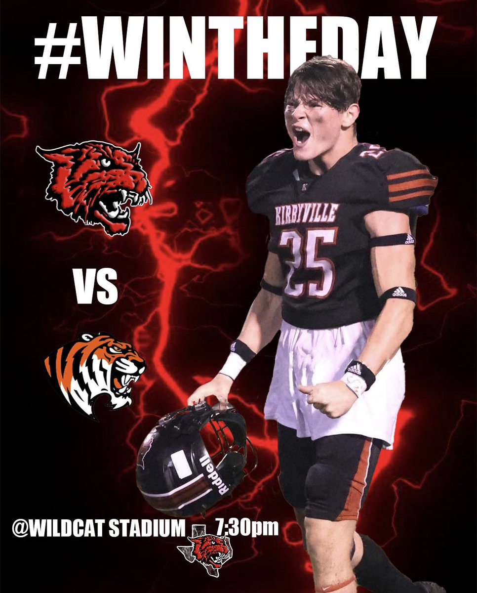THE CATS ARE BACK. 

Kirbyville(0-0,0-0) Last year (4-5)
vs
Trinity (0-0,0-0) Last year: (0-8)

<a href="/RecruitKville/">Kirbyville Football Recruiting</a> <a href="/AshlyElamSports/">Ashly Elam</a> <a href="/footballkville/">Kirbyville Football</a> <a href="/dctf/">Dave Campbell's — TexasFootball.com</a>