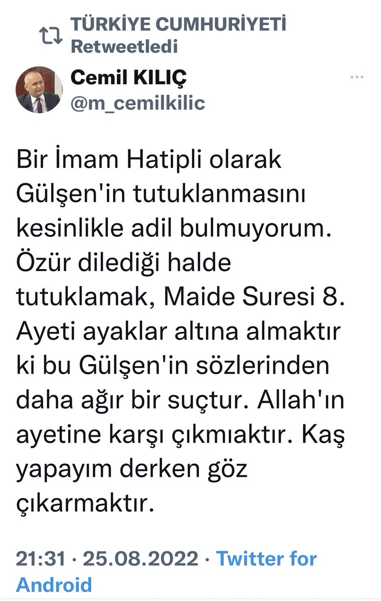 gulbenergen's tweet photo. Özür diliyor… Tutuksuz yargılanmayı hak ve talep ediyor. Kadın katilleri, çocuk tacizcileri, hayvanları katledenler aramızda dolaşırken #gülşen e yapılan bu  muamele çok ağırdır!Çok üzgünüm. https://t.co/KzOsGDIgKp