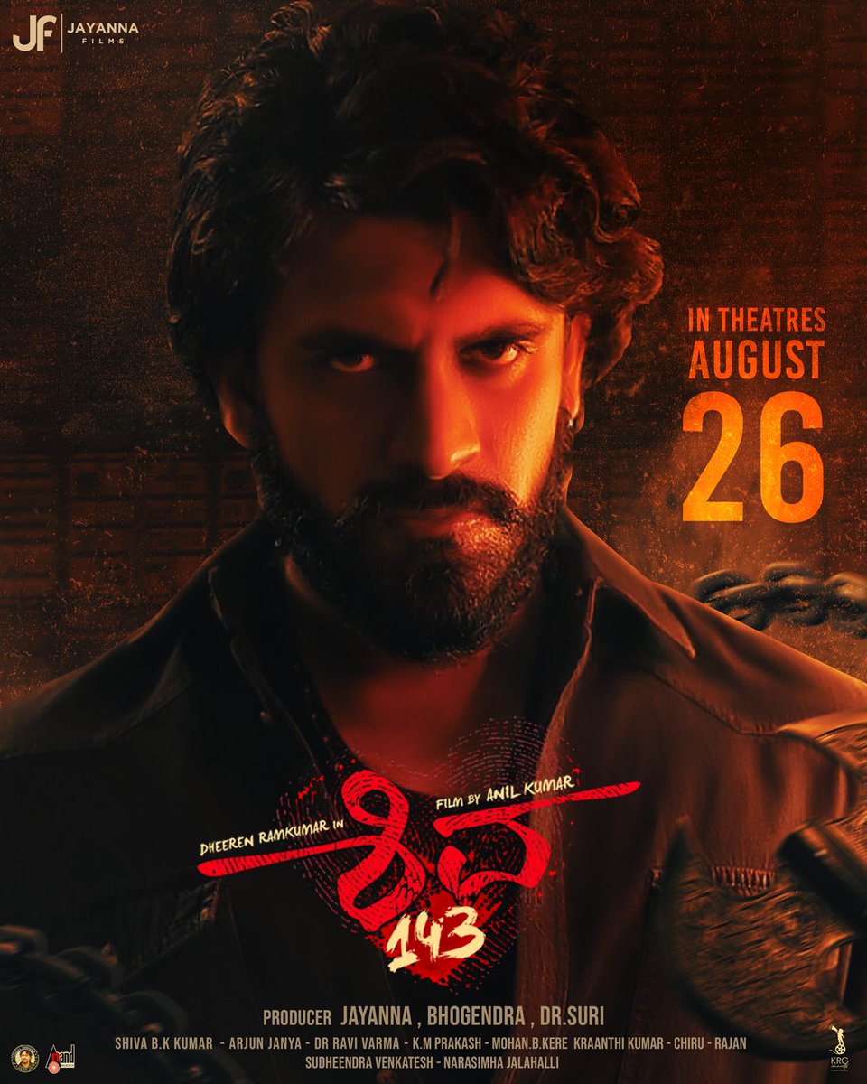 KicchaSudeep's tweet photo. Best wishes to the entire team ! 🥂

#Shiva143onAug26 #Shiva143
@jayannafilmsofficial @dheerenrk @realmanvitakamath @tmanilkumar5 #arjunjanya @aanandaaudio https://t.co/CF4Vvi3r5p
