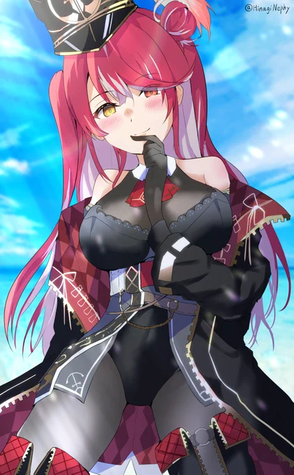 新衣装マリン船長かわいい#マリンのお宝 