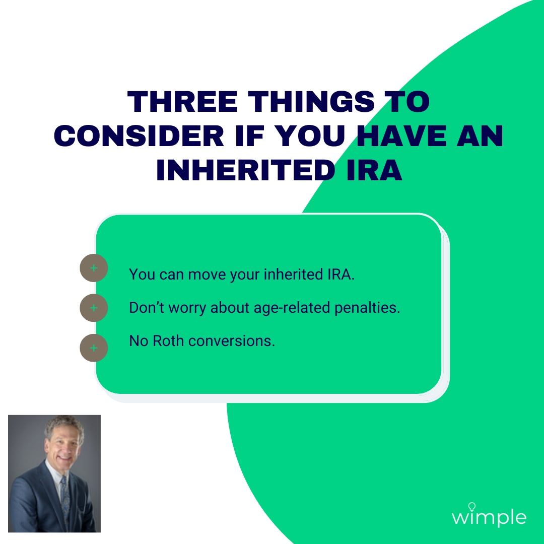 WimpleWealth's tweet photo. Inheriting an IRA can leave you trying to navigate the rules of estate planning, financial planning, and tax planning simultaneously. 

To find out all you need to know when you inherit an IRA, visit https://t.co/wm5a70M98X ⬅ 

#Wimple #WealthMadeSimple https://t.co/TVItJFPSOy