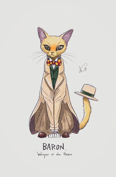猫200%のバロン#耳をすませば 