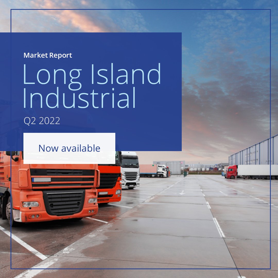 Colliers_NYC's tweet photo. Q2 2022 Long Island Industrial Market Report is now available. Check out key information from Q2 in the Long Island market.
Learn More Here: https://t.co/HbGvT3E38I
#collierstristate #colliersresearch #collierslongisland #colliersindustrial https://t.co/WaJiq9ETZO