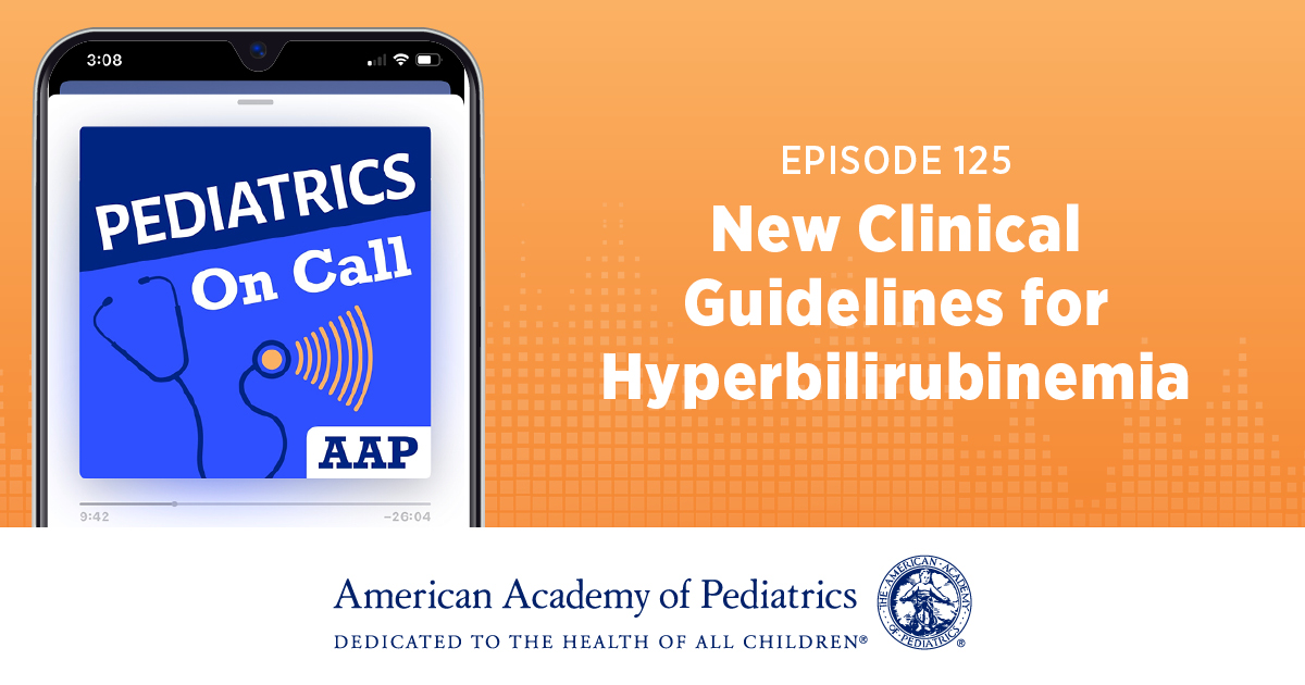 #ICYMI: Dr. @AlexRKemper lead author of the clinical practice guideline, Management of Hyperbilirubinemia in the Newborn Infant 35 or More Weeks of Gestation, explains the importance of measuring total serum bilirubin in newborns: aap.org/en/pages/podca…