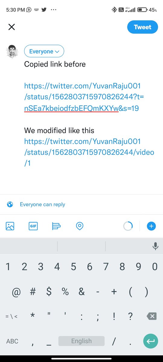 cinemascopetaml's tweet photo. Twitter app ல update ல tweet copy panna video சேர்ந்து copy  ஆகாது
பெரிய வீடியோ  vidio மட்டும் copy பன்ன 
Tweet link copy செய்து link ல ? இருந்து கடைசி வரை Delete செய்து Video/1 என Add செய்தால் video copy ஆய்டும்
#Twitter_videoCopy 
#tricks
#TwitterTricks https://t.co/B1cJgFp5Vw