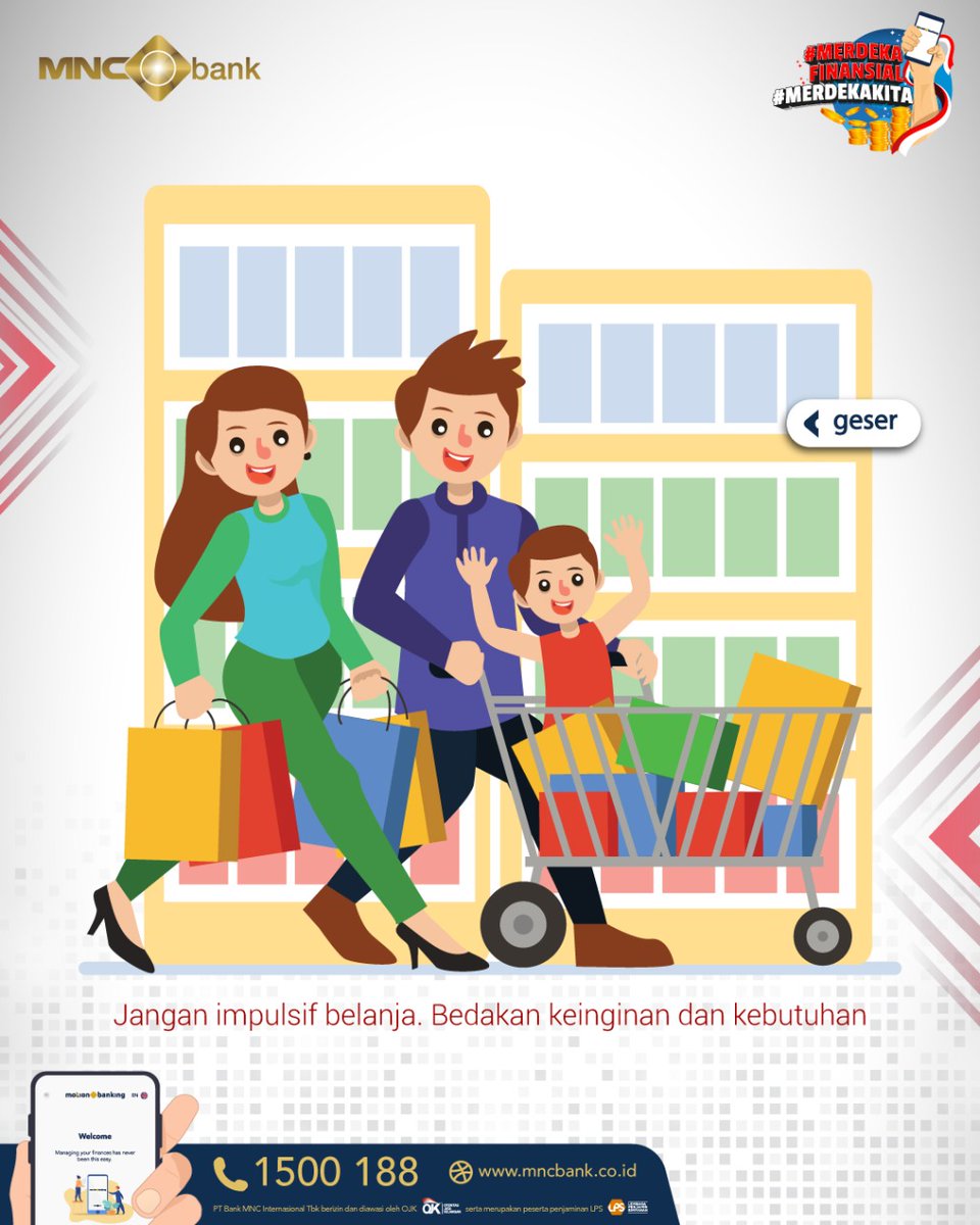 OfficialRCTI's tweet photo. GAWAT BANGET NIH!

Godaan ini itu bikin gaji cuma numpang lewat! 

Berikut tips buat Emenciers biar gajian gak cuma numpang lewat!

☎️ 1500188 | https://t.co/CYeSvhpBUP

#MNCBank #trulyyou #MerdekaFinansial #MerdekaKita https://t.co/qVdBsNpISo