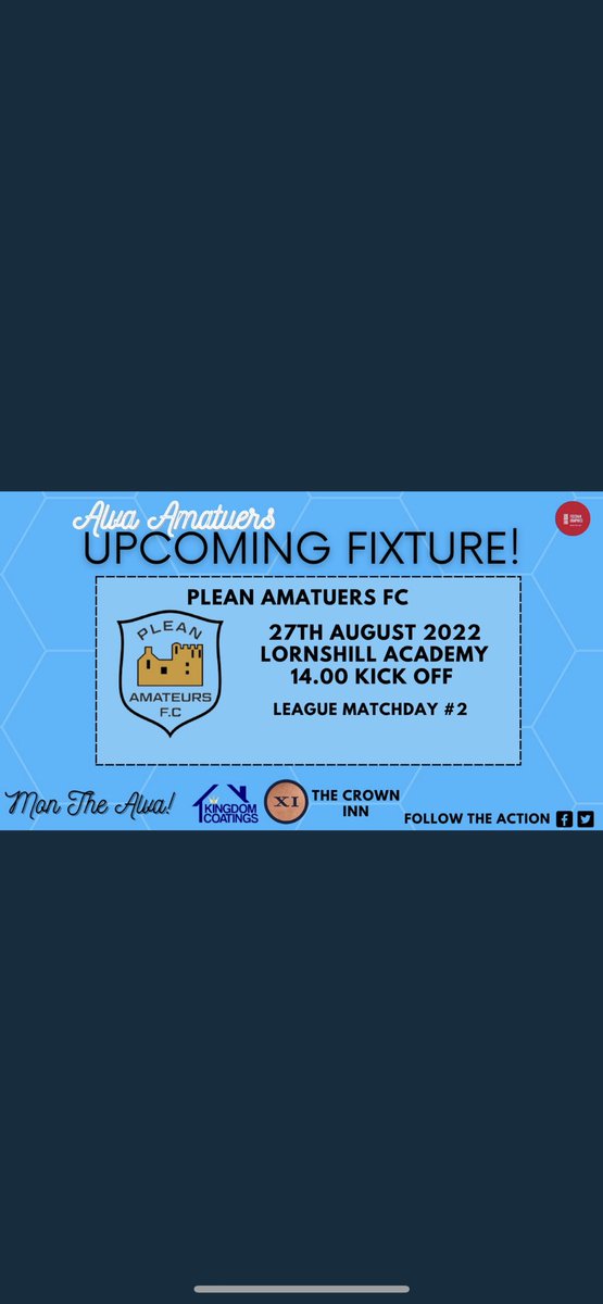 Alva AFC tweet media