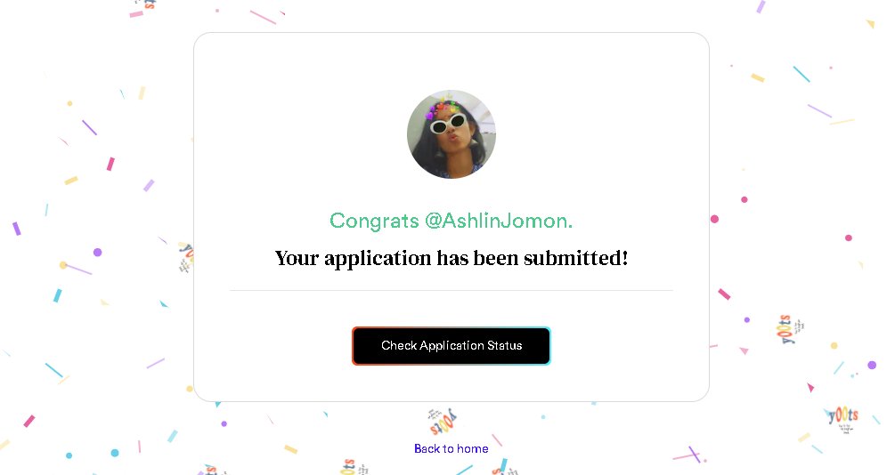 AshlinJomon's tweet photo. Submitted my application for @y00tlist, y00ts would be my entry from web2 art to web3 art! https://t.co/hbkYDyXWra