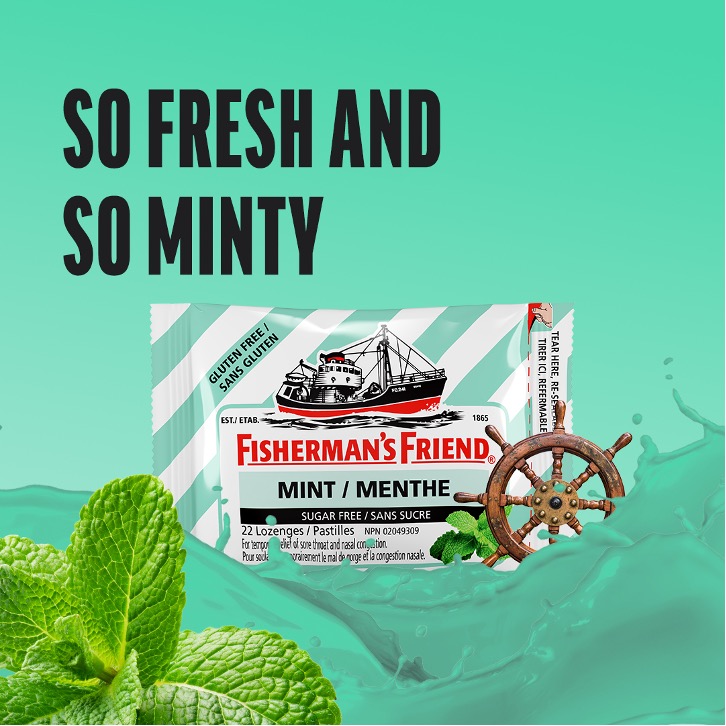 Replace your “achoo” with a refreshing “aaah.” Pop in a Mint lozenge and feel the relief. It works. That’s #TheHonestTruth