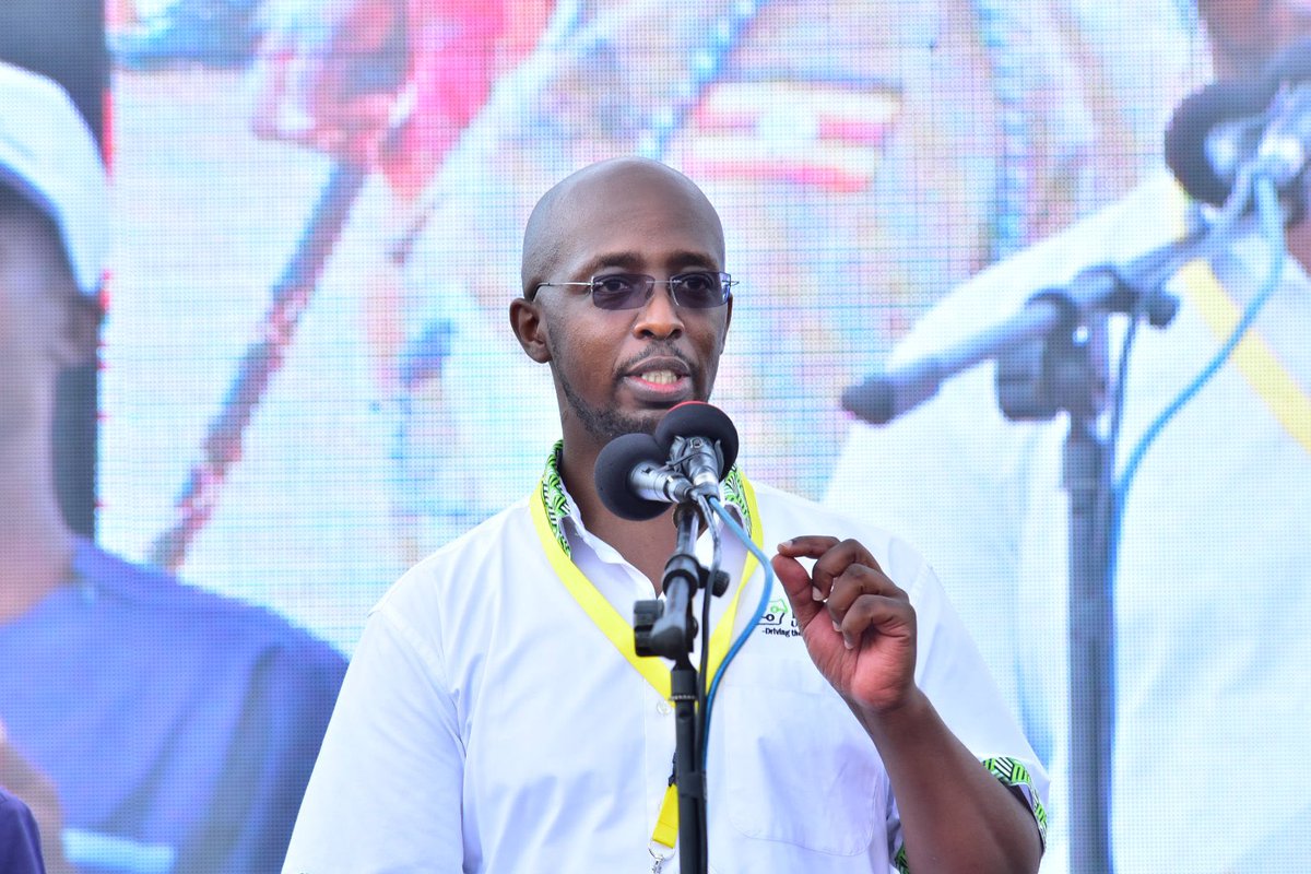 NITAUganda1's tweet photo. .@NITAUgandaED: We are happy to launch the Regional Communication Infrastructure program . We are launching it for the people of Uganda to utilize. 

#DigitizeUg https://t.co/5gMsirs5yT