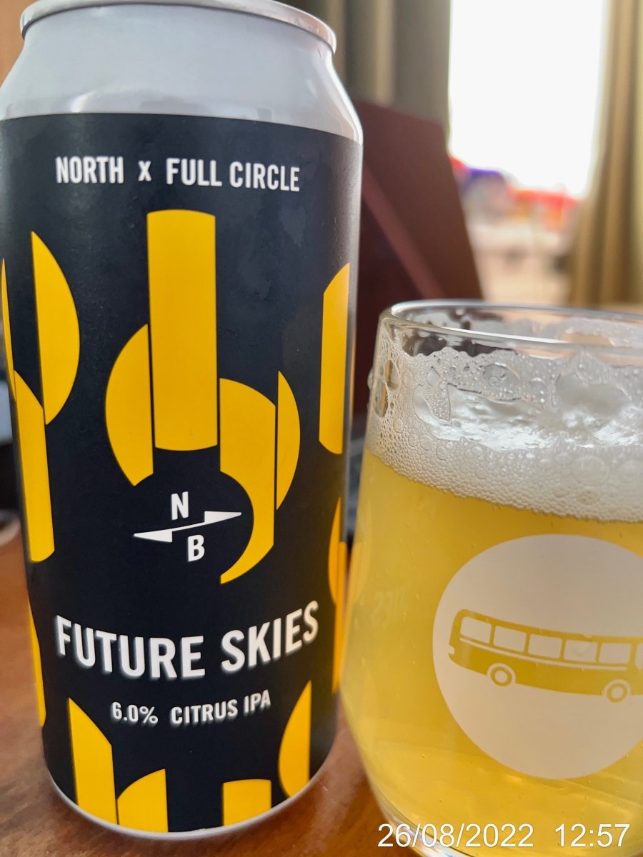 rwnash's tweet photo. Future Skies - North Brewing / Full Circle Brew - 6.0% ABV. A-, absolute banger, fruity citrus base and then dry refreshing lemon #ale #beer #bier
3.7/5. Pre Beano #mb09, post car work. Another from Tescoβs shelf. All rather overcast in The Lower Rhymney Valley. https://t.co/uJNNA50JpL