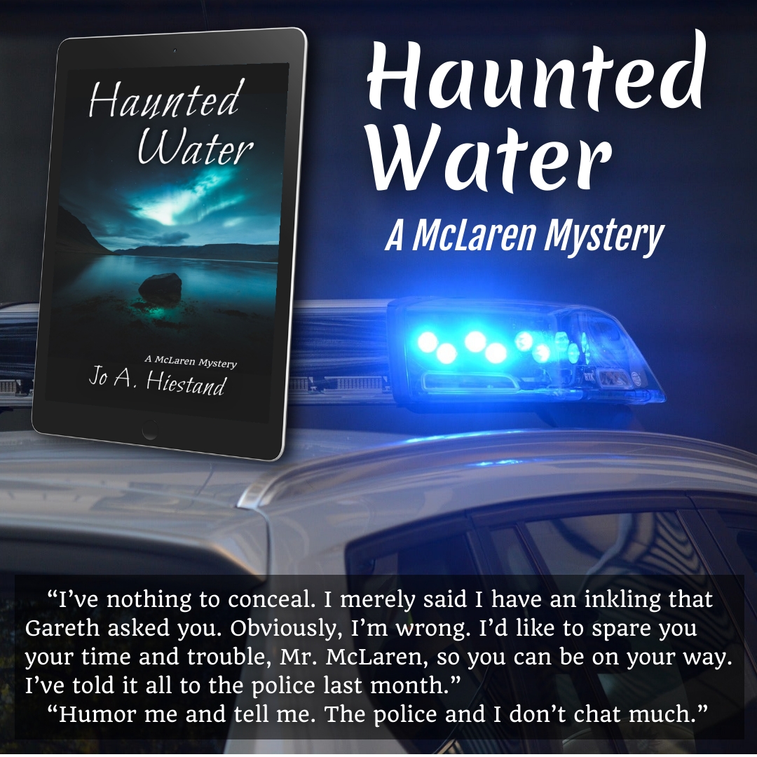 A drowning in a haunted mere. Death by human hand or the water spirit who drowns men? <a href="/JoHiestand/">Jo Hiestand</a> #ColdCaseCrime #BritishMystery amzn.to/2Z6Igvv and amzn.to/2Z6DNJq