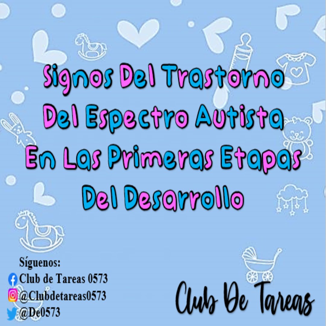De0573's tweet photo. Los signos del trastorno del espectro autista aparecen en las primeras etapas del desarrollo cuando se observan retrasos evidentes en las habilidades de lenguaje y de interacción social. https://t.co/OjHZw5LxGu